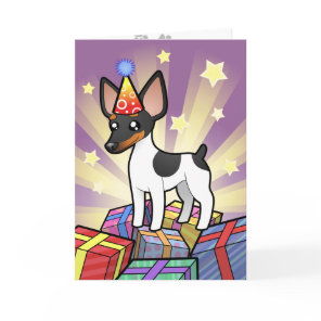 Birthday Rat Terrier / Toy Fox Terrier Card
