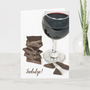 birthday-red wine and dark chocolate card