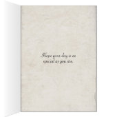 birthday-red winged blackbird on dry grass (Inside (Right))