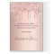 Birthday rose gold pink drips photo