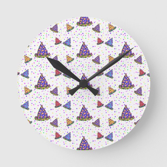 Birthday     round clock (Front)