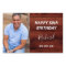 Birthday rustic brown wood photo party