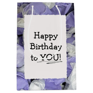 Birthday Salt Water Taffy  Medium Gift Bag