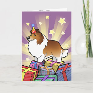 Birthday Shetland Sheepdog / Collie Card