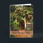 BIRTHDAY - SISTER CARD<br><div class="desc">You can now give your Sister a Rose Garden with this chamring and quaint card filled with roses.</div>