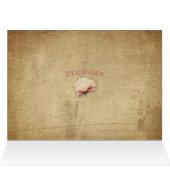 Birthday - Sister - Vintage Peonies, Flower (Inside Horizontal (Top))