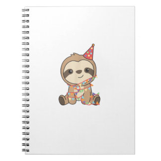 Birthday Sloth For Kids A Birthday Sloth T-Shirt Notebook