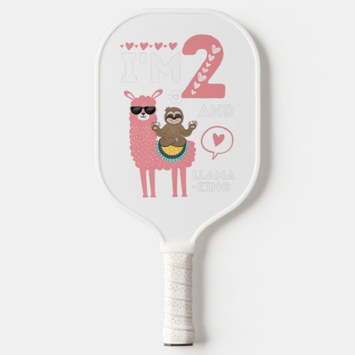 Birthday Sloth Padde Pickleball  Cute Itm  Pickleball Paddle