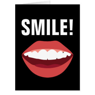 BIRTHDAY SMILE! JUMBO OVERSIZED GREETING CARD