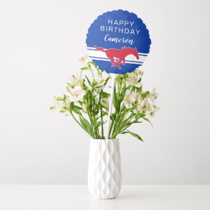 Birthday SMU Mustangs Logo Balloon