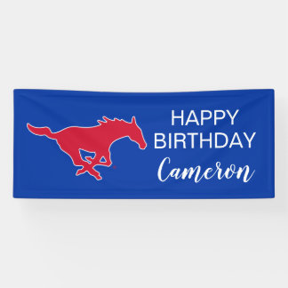 Birthday | SMU Mustangs Logo Banner