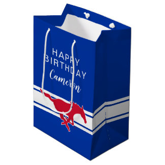 Birthday | SMU Mustangs Logo Medium Gift Bag