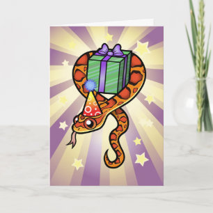 Birthday Snake Card