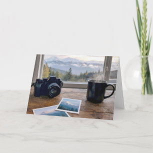 Birthday Snapshot Mountain Scenes with Camera Card
