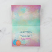 Birthday, Someone Creative, Yarn Cones Card (Inside)