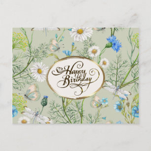 Birthday Song of Solomon 2:1 Bible Verse Postcard