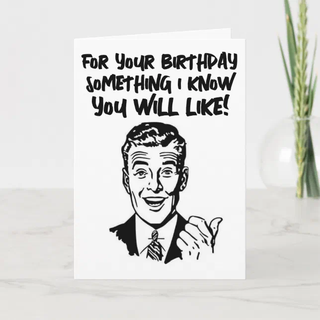 Birthday Spanking Retro Funny Birthday Cards Zazzle