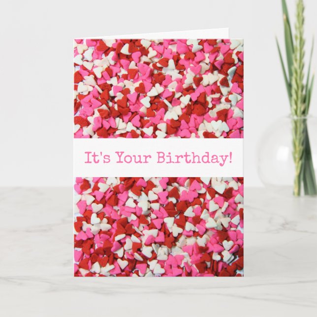 Birthday Sprinkles Card (Front)