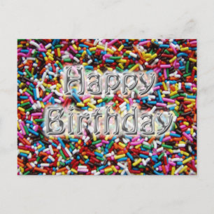 Birthday Sprinkles Postcard