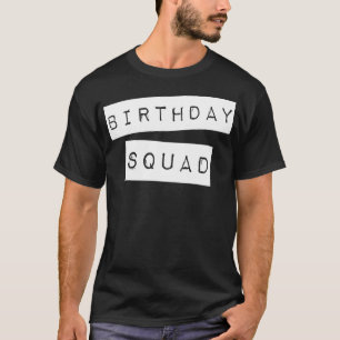 Birthday Squad bff couple s vintage - T-Shirt
