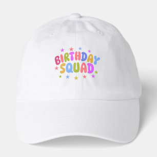 Birthday Squad Hat