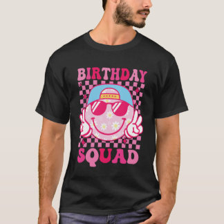 Birthday Squad Party Matching Family Group Birthda T-Shirt