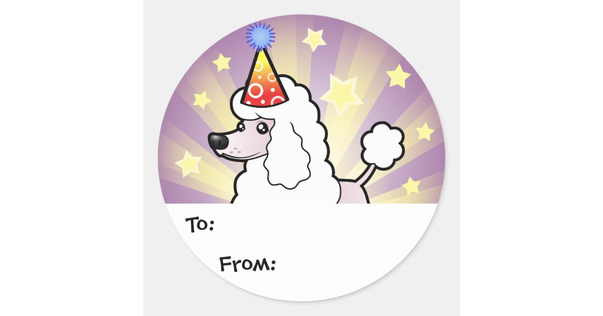 Birthday Standard/Miniature/Toy Poodle (show cut) Classic ...