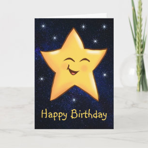 Birthday Star Card