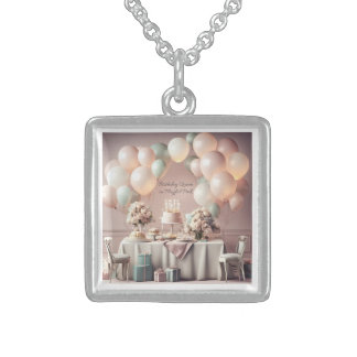 BIRTHDAY STERLING SILVER NECKLACE