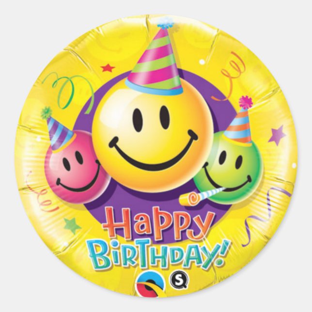 Birthday Sticker (Front)