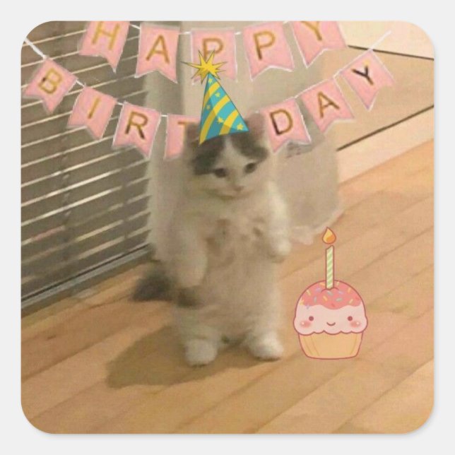 Birthday stickers (Front)