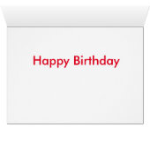 Birthday SUGAR SKULL DAY OF THE DEAD CAT KITTY (Inside Horizontal (Bottom))