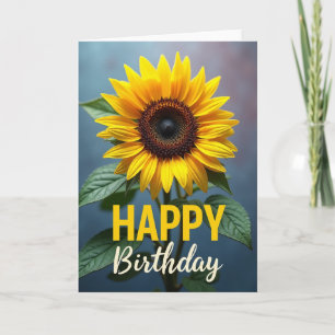 Birthday Sun Bloom Card