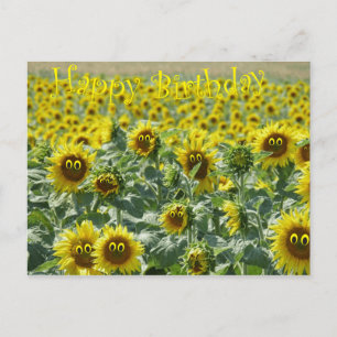 Birthday sunnies postcard