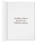 birthday sunset over beach rocks (Inside (Right))