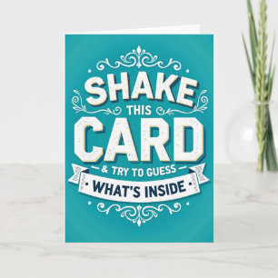 Birthday Surprise Game Card