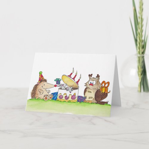 BIRTHDAY SURPRISE greeting card by Nicole Janes