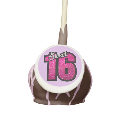 Birthday Sweet 16 Cake Pops