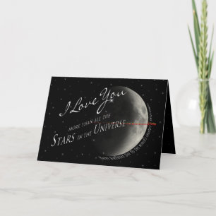 Birthday- SWEETHEART- STARS/UNIVERSE Card