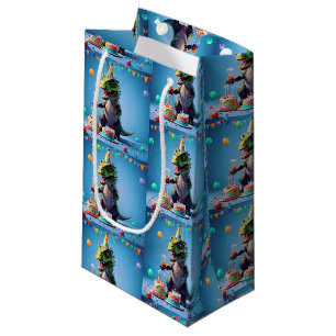 Birthday T-Rex Small Gift Bag
