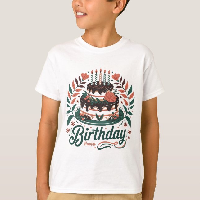 Birthday T shirt  (Front)