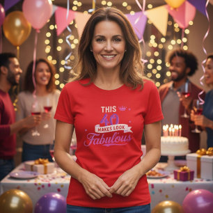 Birthday t-shirt 40th for mom