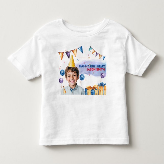 Birthday T-Shirt Design For Kids (Front)