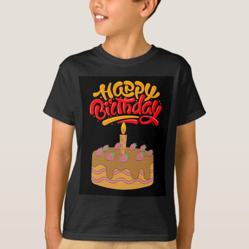 Birthday t_shirt for kids