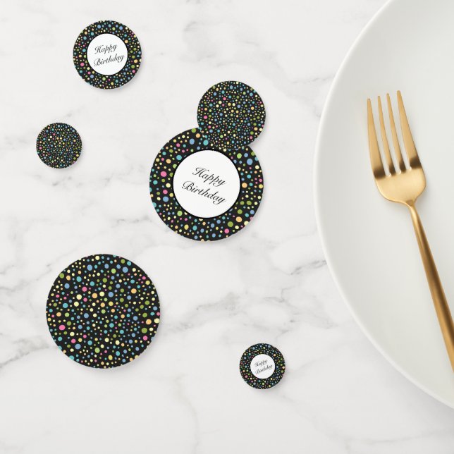 Birthday Table Confetti (Group)