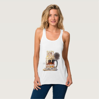 Birthday  tank top