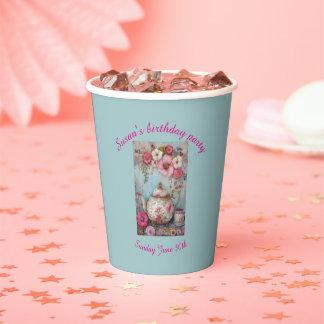 Birthday/Tea Party Paper Cups