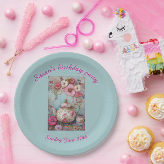 Birthday/Tea Party Paper Plates