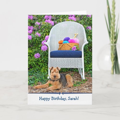 Birthday Terrier Card