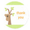 Birthday Thank You Stickers